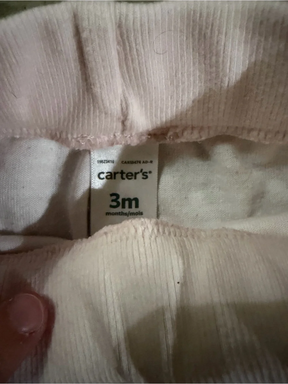 Carters light pink